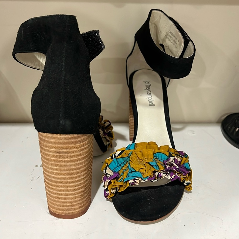 Jeffery Campbell Lindsay Ankle Strap heels